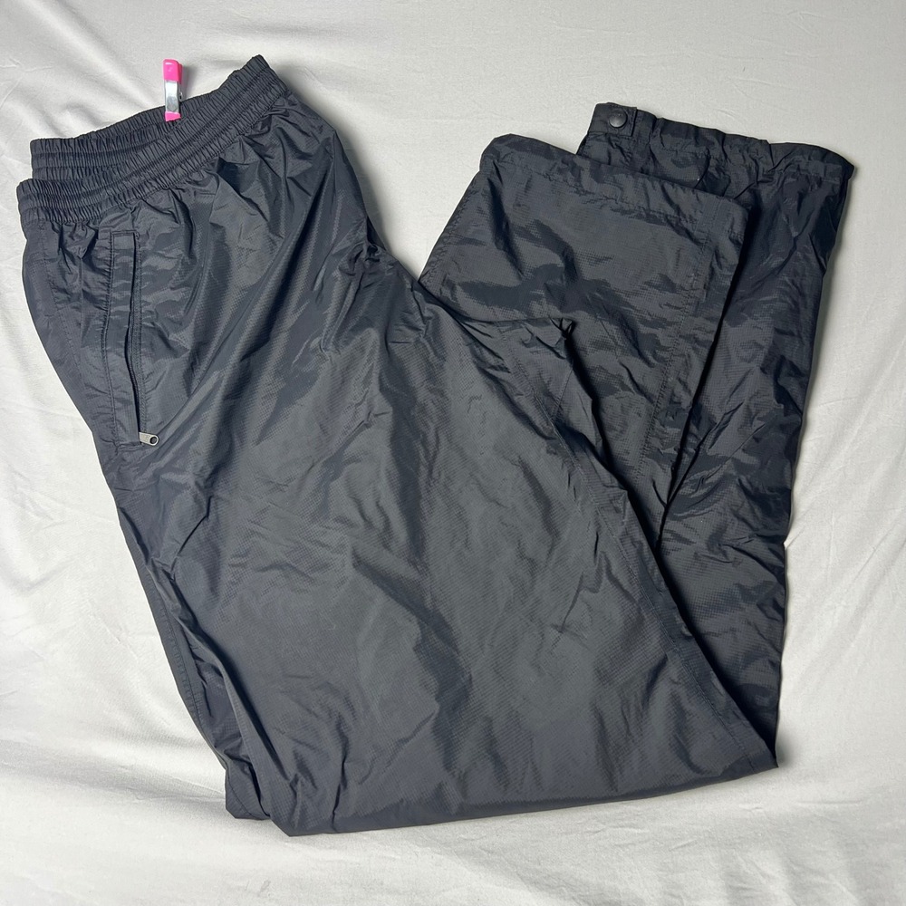 Marmot PreCip Eco Rain Pants Mens XL Long Black Waterproof Ripstop Hiking Pants